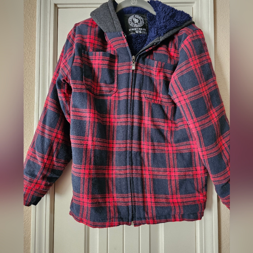 Street Rules Boys Hooded Jacket